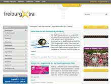 Tablet Screenshot of freiburgxtra.de